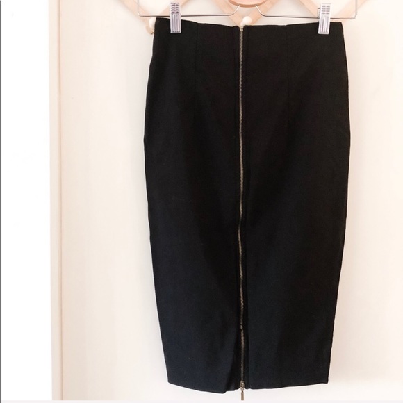 HIGH-WAISTED Pencil skirt - Picture 4 of 5